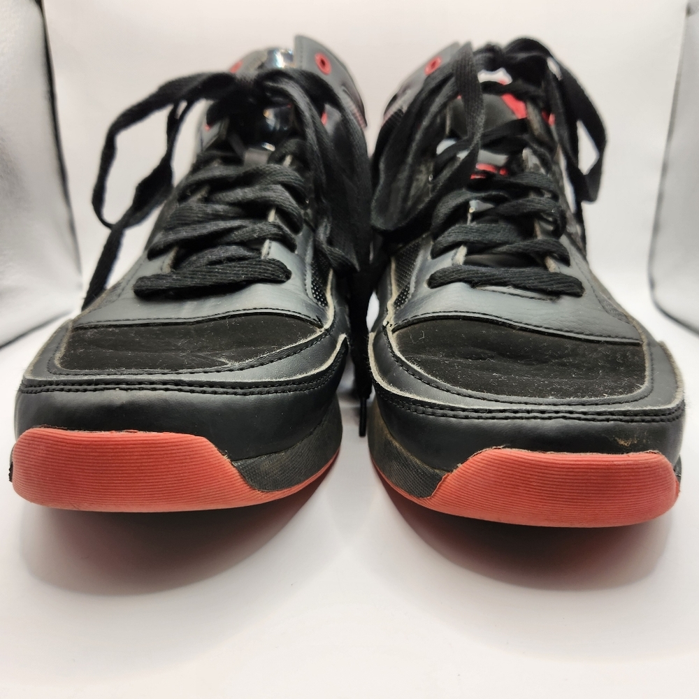 Men's FUBU Black & Red MNFB2400011Athletic Hi Top Size 10.5 - Picture 4 of 10